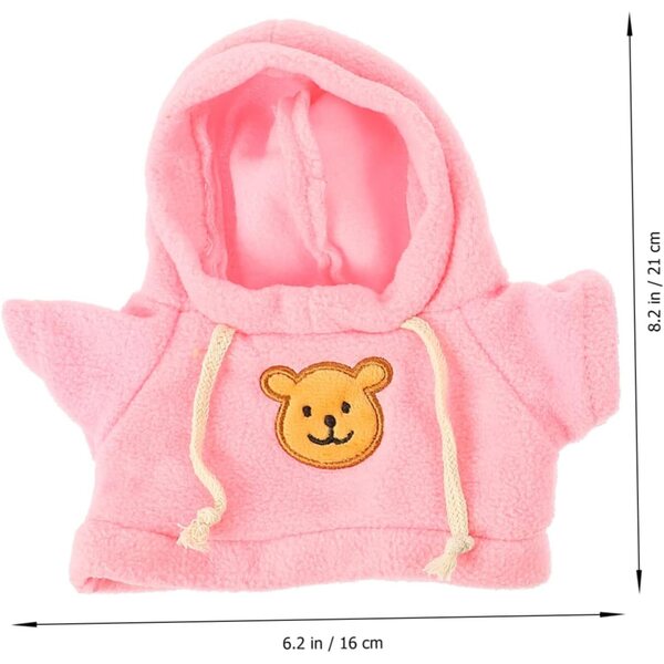 2er-Set waschbare Kleidung für Bärenpuppen – Lernspielzubehör 30 cm