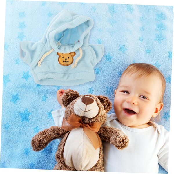 2er-Set waschbare Kleidung für Bärenpuppen – Lernspielzubehör 30 cm