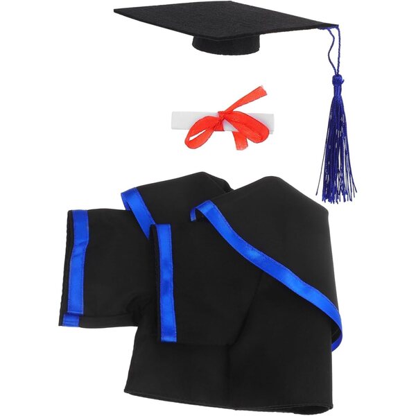 Abito e cappello da laurea per bambole e peluche EPIGEIST - Accessori decorativi