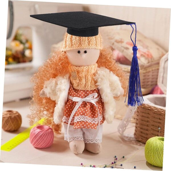 Abito e cappello da laurea per bambole e peluche EPIGEIST - Accessori decorativi