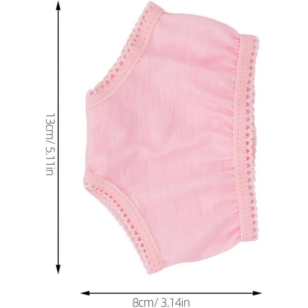2 Culottes Miniature per Bamboles – Sottovesti Pratiche per Bambole Americane