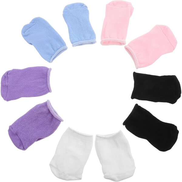 5 Paia di Calzini Colorati per Bambole da 18 cm - Accessori Moda Bambole