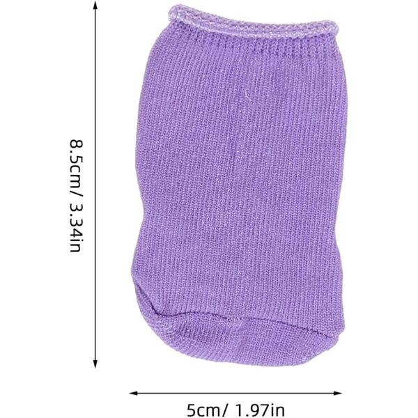 5 Paia di Calzini Colorati per Bambole da 18 cm - Accessori Moda Bambole