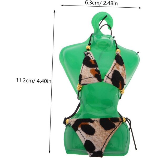 Ensemble Miniature Maillots de Bain per Bambole, Bikini Completo per Giochi di Ruolo