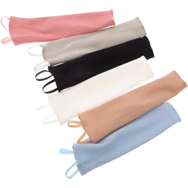 Set 6 Vestiti Tricotati a Mano per Bambole 30 cm – Colorati e Facili da Indossare
