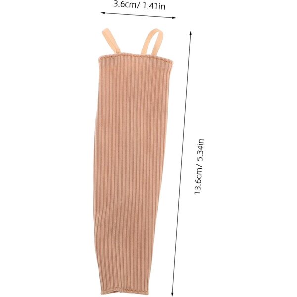 Set 6 Vestiti Tricotati a Mano per Bambole 30 cm – Colorati e Facili da Indossare