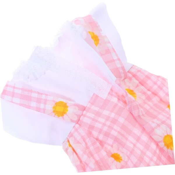 Costume per Bambola Resistente e Lavabile Rosa – Abbigliamento Giocattolo per Bimbine