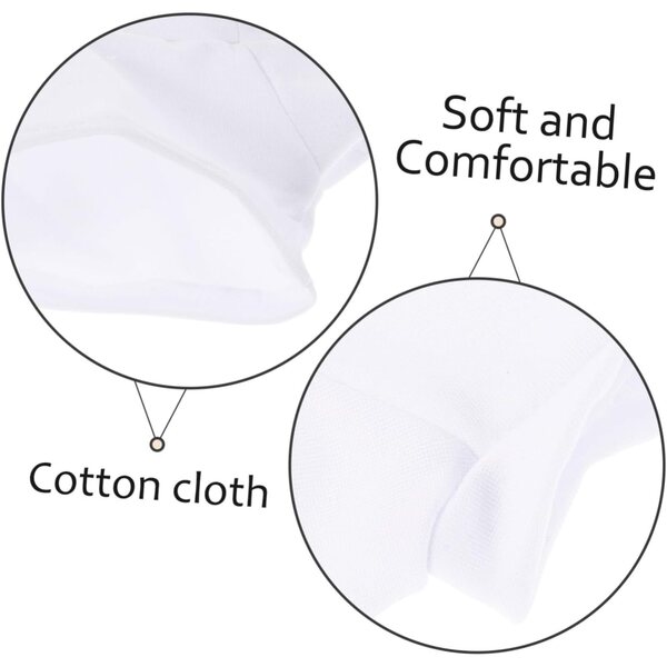Set 6 Pezzi T-Shirt in Cotone per Orsetti 20 cm - Vestiti Morbidi e Comodi