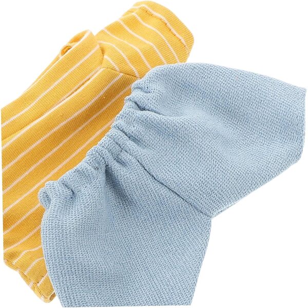 Set vestiti per bambole orsacchiotto con maglietta e pantaloni in tessuto morbido