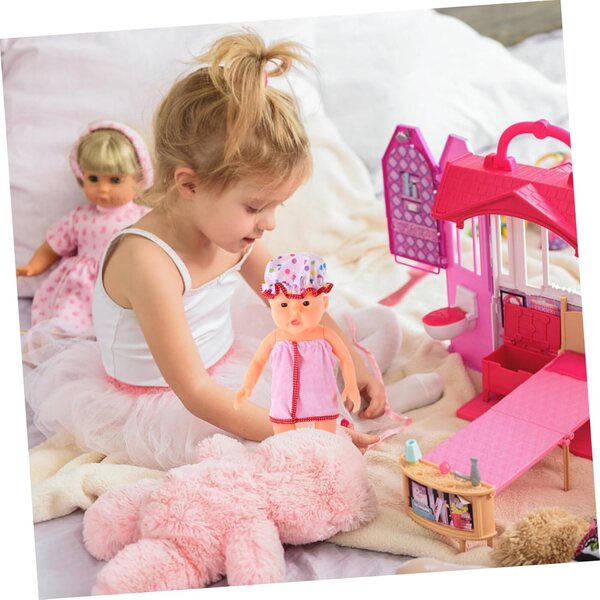 Peignoir- und Hut-Set für 18-Zoll-Puppen – elegante und bequeme Accessoires