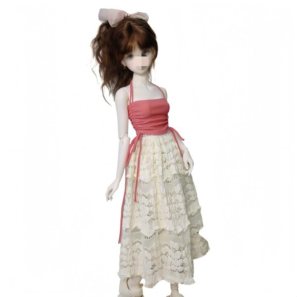 Abbigliamento per Bambole BJD 1/3 e 1/4 - Set Moda Articolato Elegante QGYDYH