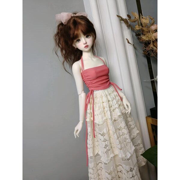Abbigliamento per Bambole BJD 1/3 e 1/4 - Set Moda Articolato Elegante QGYDYH
