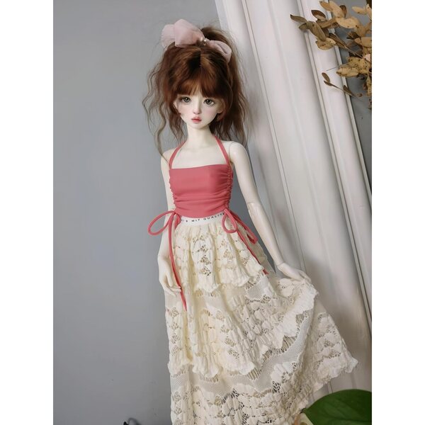 Abbigliamento per Bambole BJD 1/3 e 1/4 - Set Moda Articolato Elegante QGYDYH