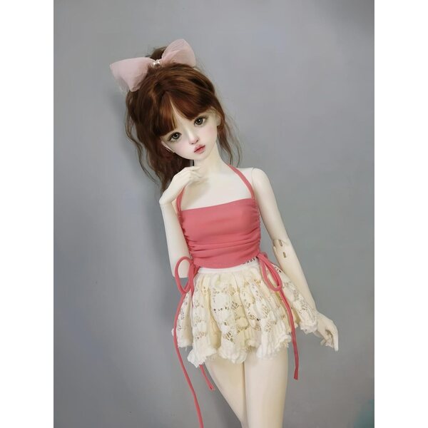 Abbigliamento per Bambole BJD 1/3 e 1/4 - Set Moda Articolato Elegante QGYDYH