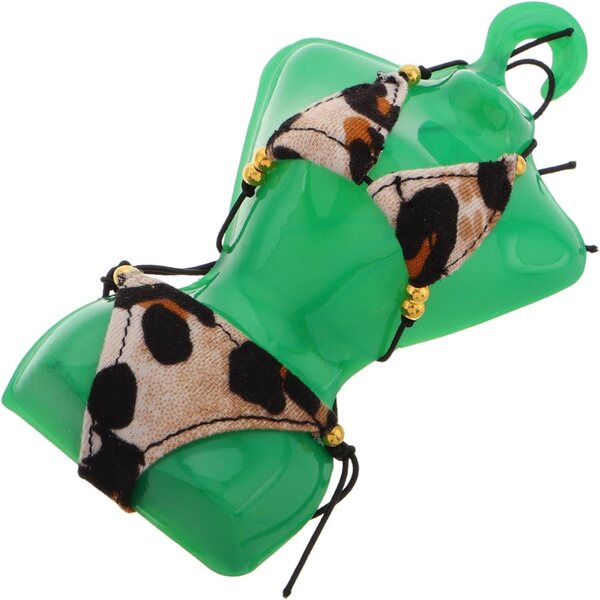 Bikini-Set für PartyKindom-Miniaturpuppen mit Schaufensterpuppe und Strandaccessoires