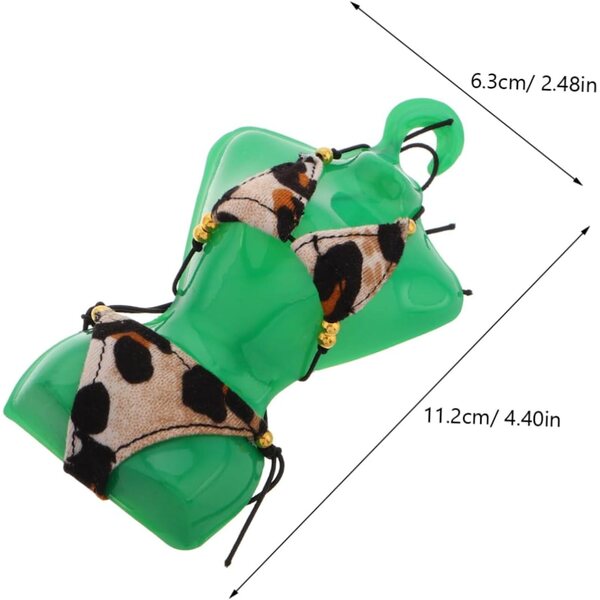 Bikini-Set für PartyKindom-Miniaturpuppen mit Schaufensterpuppe und Strandaccessoires
