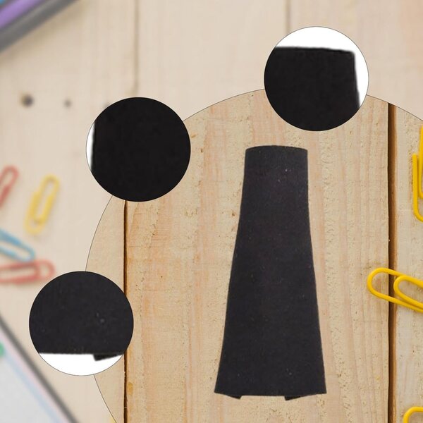 Robe nera senza maniche per bambole 15 cm - Abito moda 1/12 per action figure
