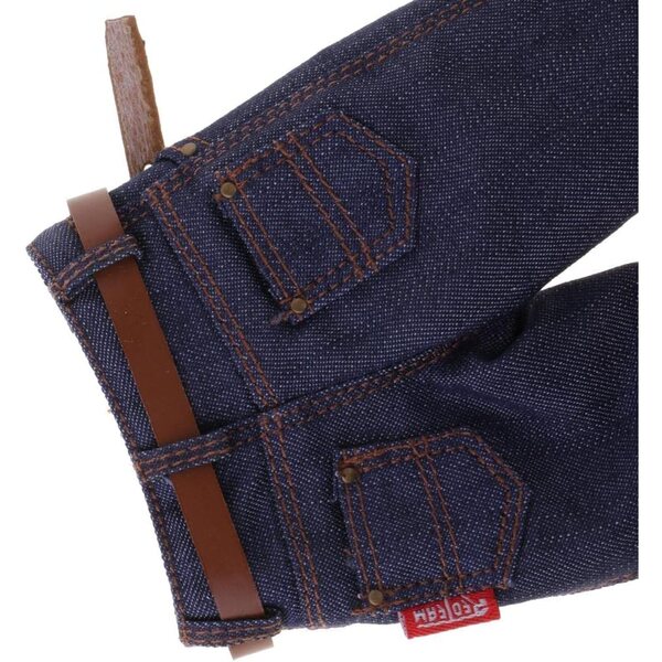 1/6 Figurenkleidung: rot-schwarz kariertes Hemd mit Bluejeans für 30,5 cm