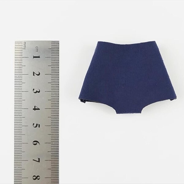 Abbigliamento Femminile per Bambole 1/6 Kowaku - Top e Pantaloni Blu Scuro