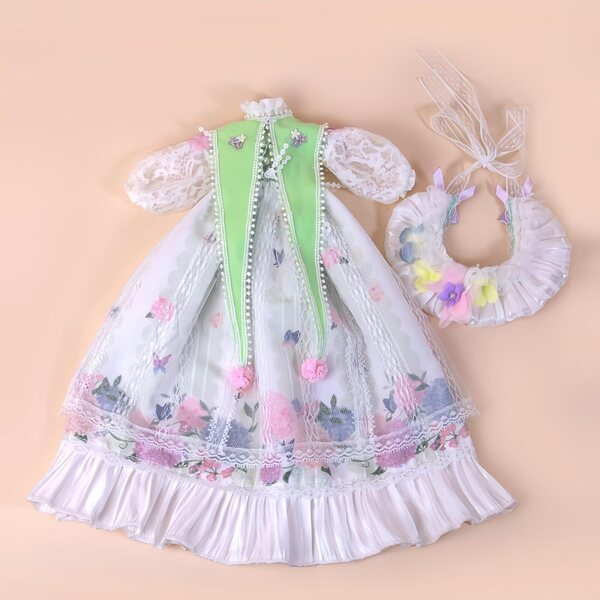 Handgefertigtes Kleidungsset für 1/4 BJD-Puppen – eleganter und vielseitiger Look