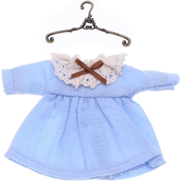 Puppenkleidung 28–35 cm mit Kleiderbügel – Miniaturkleid für Jungen und Mädchen