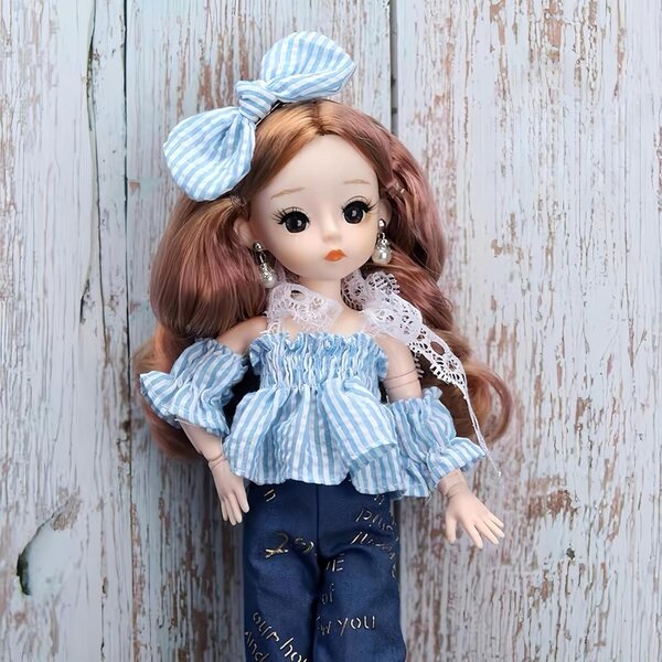 Abbigliamento per Bambole BJD 1/6 Articolate Fatte a Mano Stile Tendenza