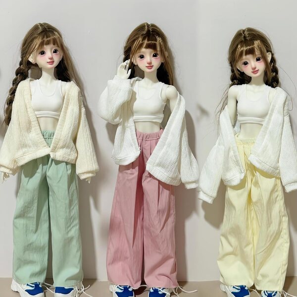 Kleidungsset für 1/4 Gelenk-BJD-Puppen 40,6–45,7 cm, handgefertigt
