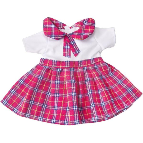 NIXNUT Vestito Uniforme Scolastica Estate per Bambola American Girl 18 Pollici