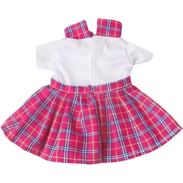 NIXNUT Vestito Uniforme Scolastica Estate per Bambola American Girl 18 Pollici