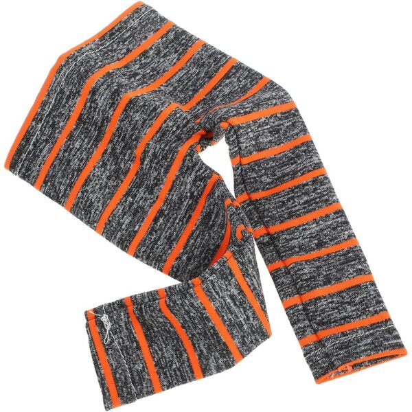Leggings neri in tessuto morbido lavabile per bambole da 45 cm - accessorio riutilizzabile