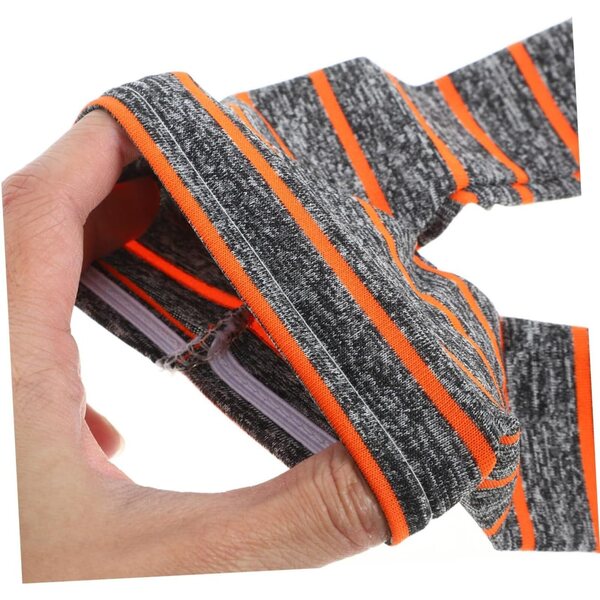 Leggings neri in tessuto morbido lavabile per bambole da 45 cm - accessorio riutilizzabile