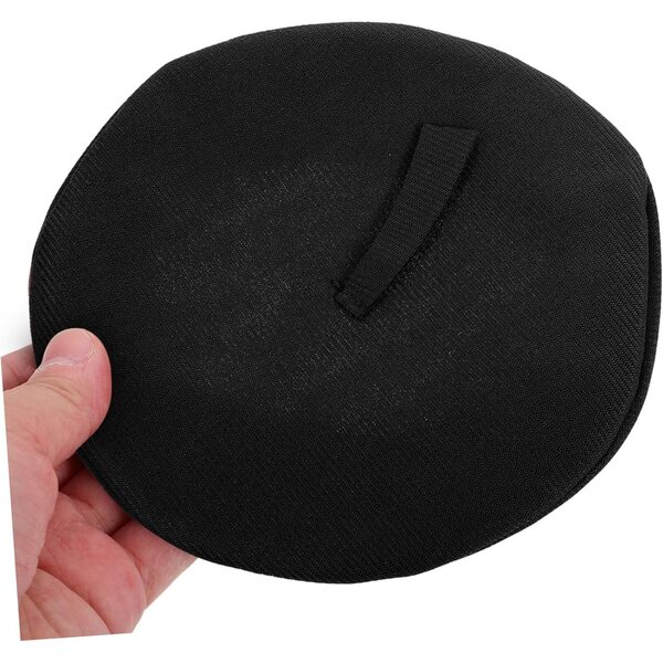 Mini Basco in Cotone Nero 20 cm per Bambole, Accessorio Decorativo e Riutilizzabile