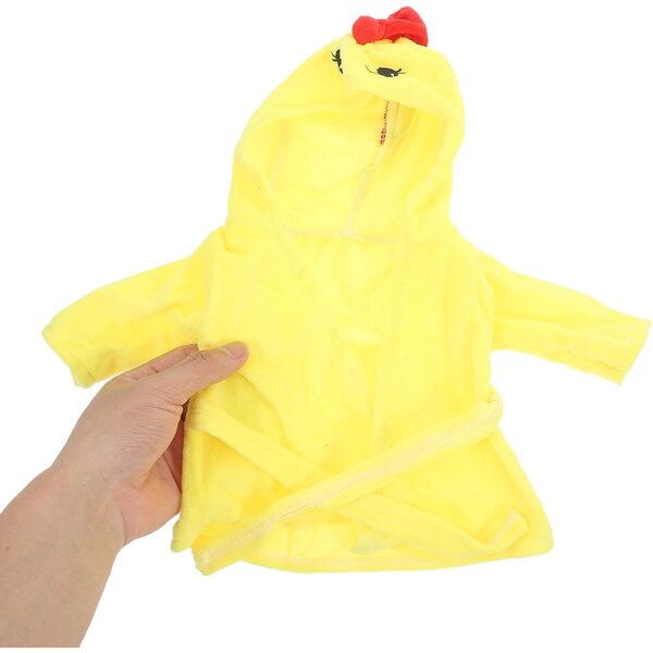 Henne-Pyjama für 45-cm-Puppe aus weichem Stoff – wiederverwendbare Puppenkleider