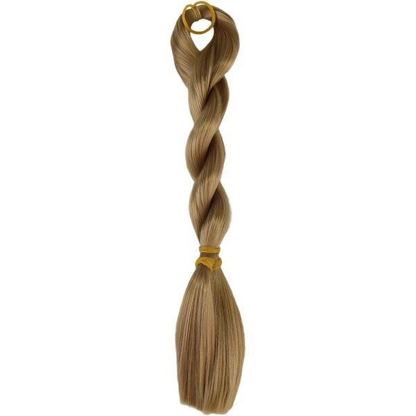 Extra lange 60 cm lange synthetische Perücke für Puppen, weiches und anpassbares Haar