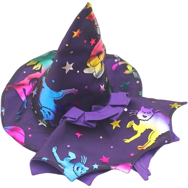 Hexengewand für Generations-Puppen aus Polyester für Halloween, einfach zu tragen