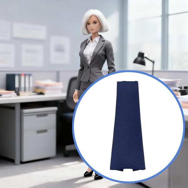 Harilla Abito Tubino Blu Navy per Bambole Femminili 1/6 - Accessorio Costume 12 Pollici