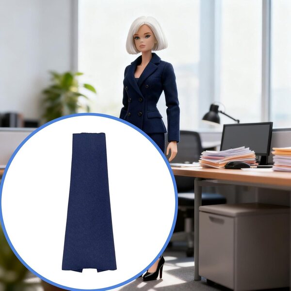 Harilla Abito Tubino Blu Navy per Bambole Femminili 1/6 - Accessorio Costume 12 Pollici