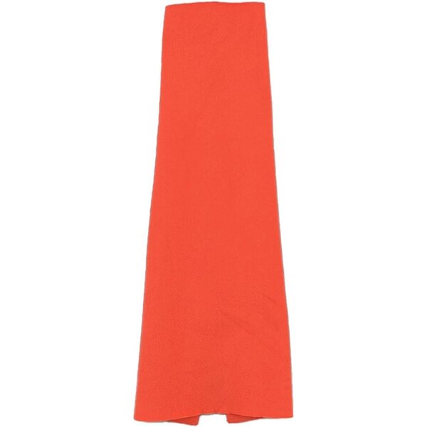 Miniaturkleid für 1/6 Figuren – Damen-Etuikleid 15,5 cm Orange-Rot