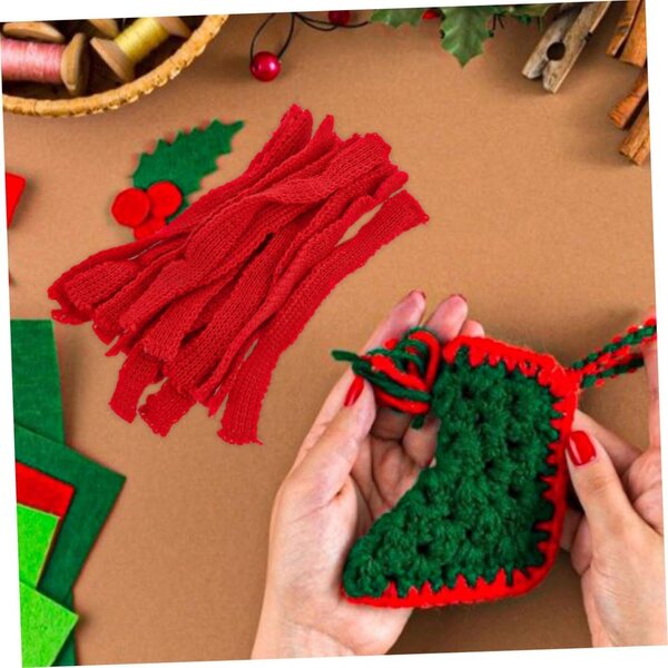 Set 20 Mini Sciarpe Rossi per Bambole, Accessori Decorativi per Feste e Giochi