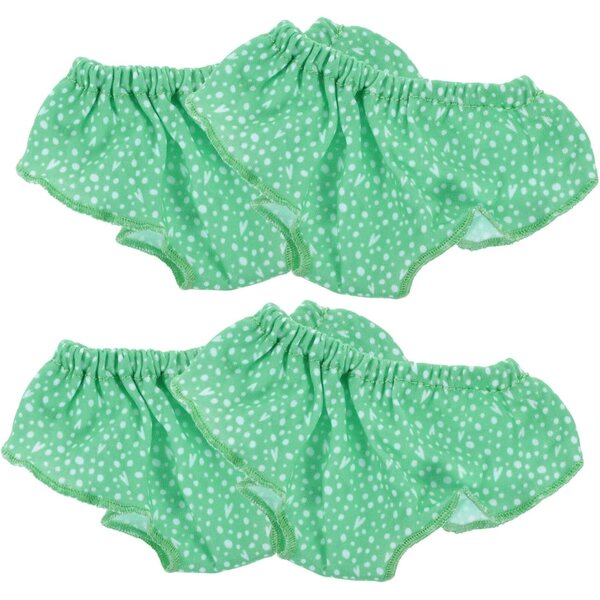 Set 4 Culotte in Tessuto per Bambole 18 Pollici - Accessori Classici Blu per Bambine