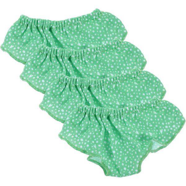 Set 4 Culotte in Tessuto per Bambole 18 Pollici - Accessori Classici Blu per Bambine