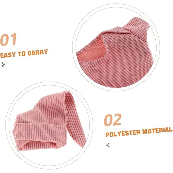 Hohopeti Completo Abbigliamento per Bambole 18 cm Rosa con Scarpe e Cappello