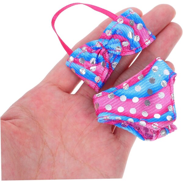 4er-Set Maillot de Bain für 30 cm große Puppen – schicke und farbenfrohe Sommerkostüme