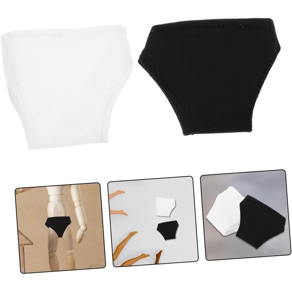 Set 10 pezzi Intimo in Poliestere per Bambole Femmina - Shorts Facili da Indossare