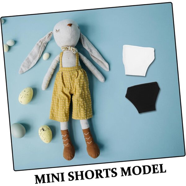 Set 10 pezzi Intimo in Poliestere per Bambole Femmina - Shorts Facili da Indossare
