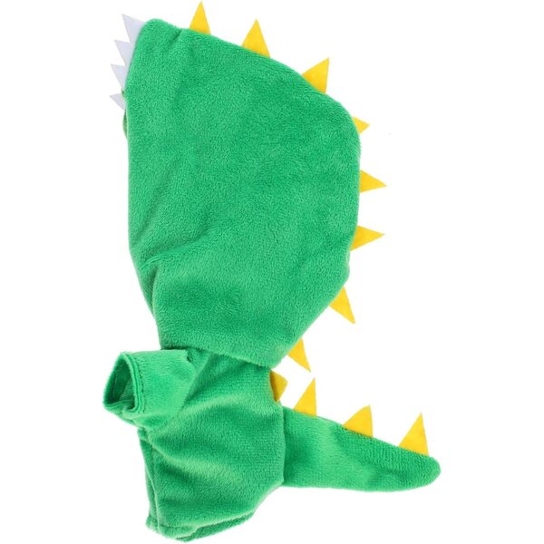 Costume dinosauro per bambole da 20 cm in tessuto morbido, facile da indossare