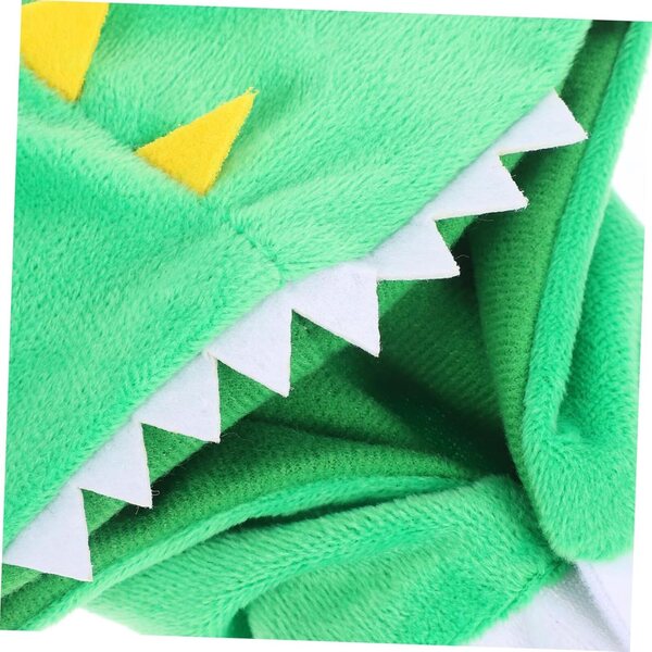 Costume dinosauro per bambole da 20 cm in tessuto morbido, facile da indossare