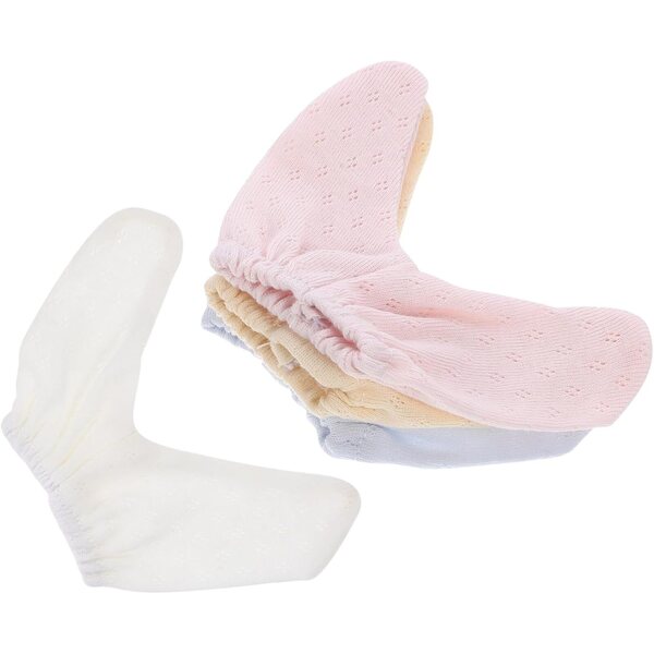 Set mit 4 Hosen für 20-cm-Puppen aus weichem, mehrfarbigem Stoff – HONITANO