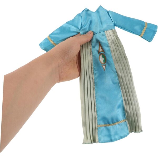 WOONEKY Set 4 Pezzi Abbigliamento Islamico per Bambole - Thobe e Abaya per Giochi e Collezioni