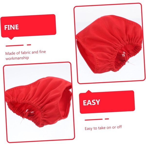 Set 4 Culottes in Tessuto Lavabili per Bambole 45-60 cm – Mini Sottovesti per Gioco di Ruolo